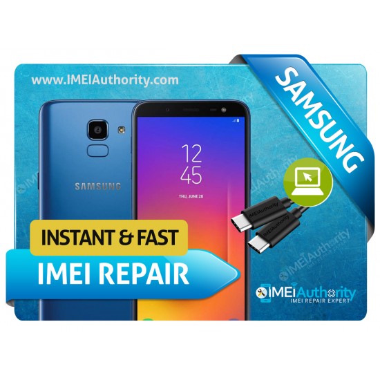 SAMSUNG GALAXY J6 J610 REMOTE BAD IMEI BLACKLISTED REPAIR FIX INSTANT